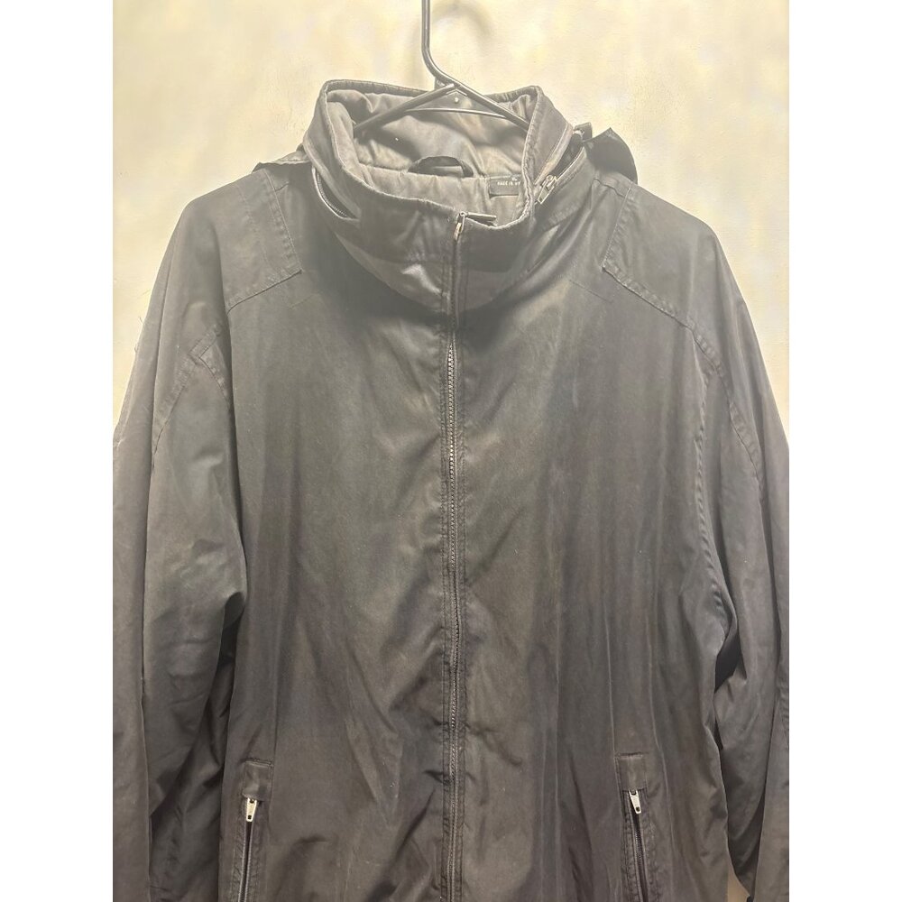 Weatherproof Black Full-Zip Jacket With Zipper Po… - image 3